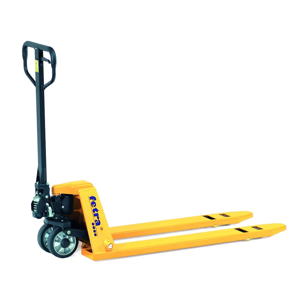 fetra® - Gabelhubwagen 2120, Nylonrollen / Gummiräder, Tragkraft 2.000kg