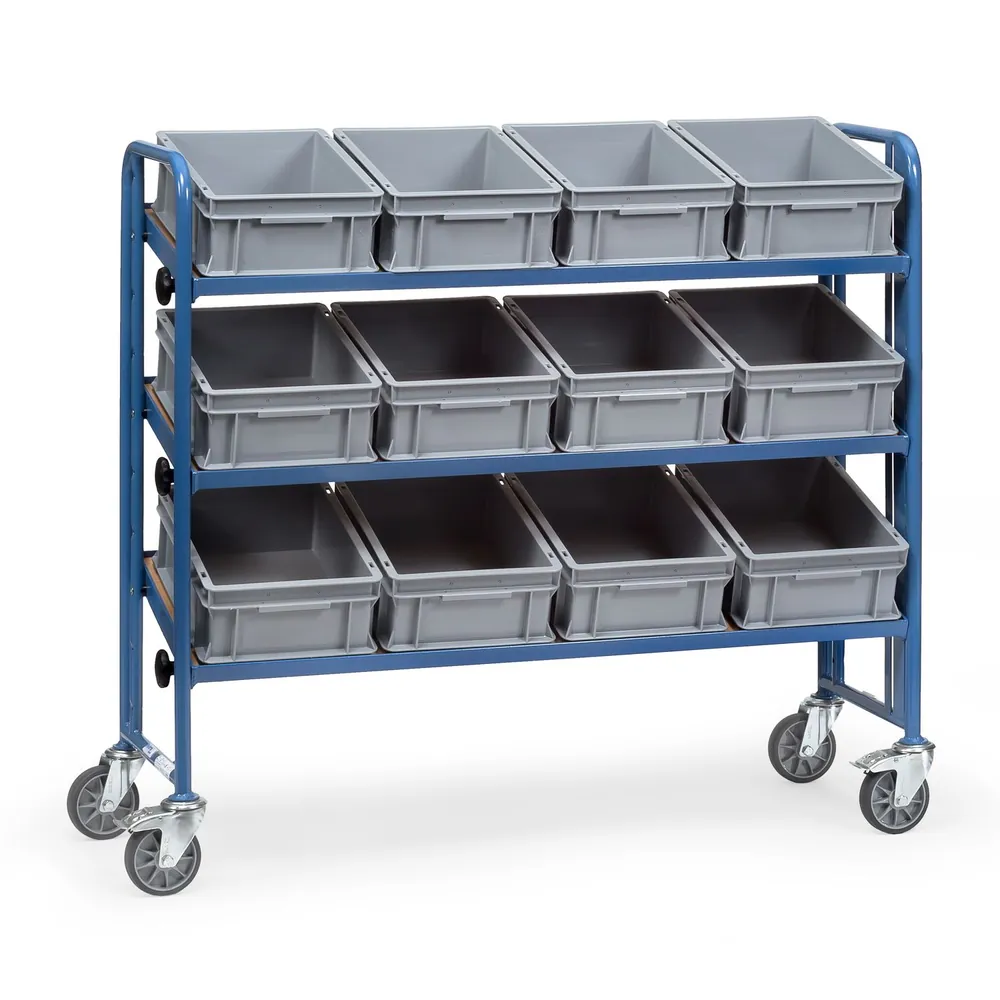 fetra® - Montagewagen 2884, 3 neigbare Ebenen, Tragkraft 250kg