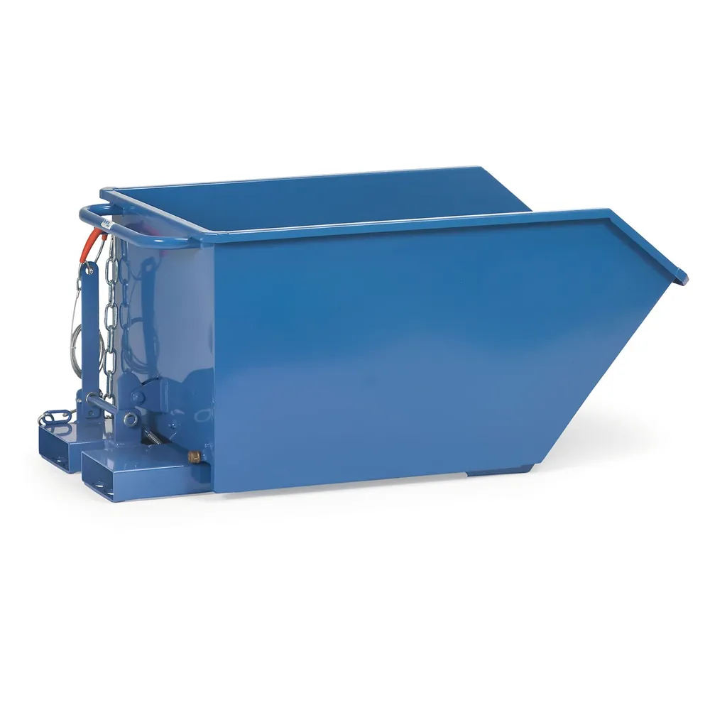 fetra® - Kippbehälter 6230 mit Ablasshahn, 300 Liter, Tragkraft 750kg