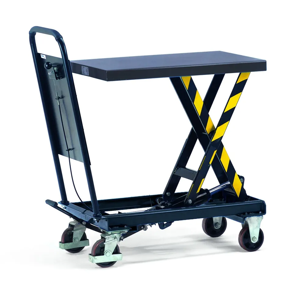 fetra® - Hubtischwagen 6832, Hubbereich 330-910mm, Tragkraft 250kg