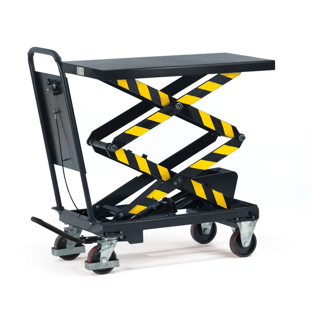 fetra® - Hubtischwagen 6837, Hubbereich 440-1.575mm, Tragkraft 500kg