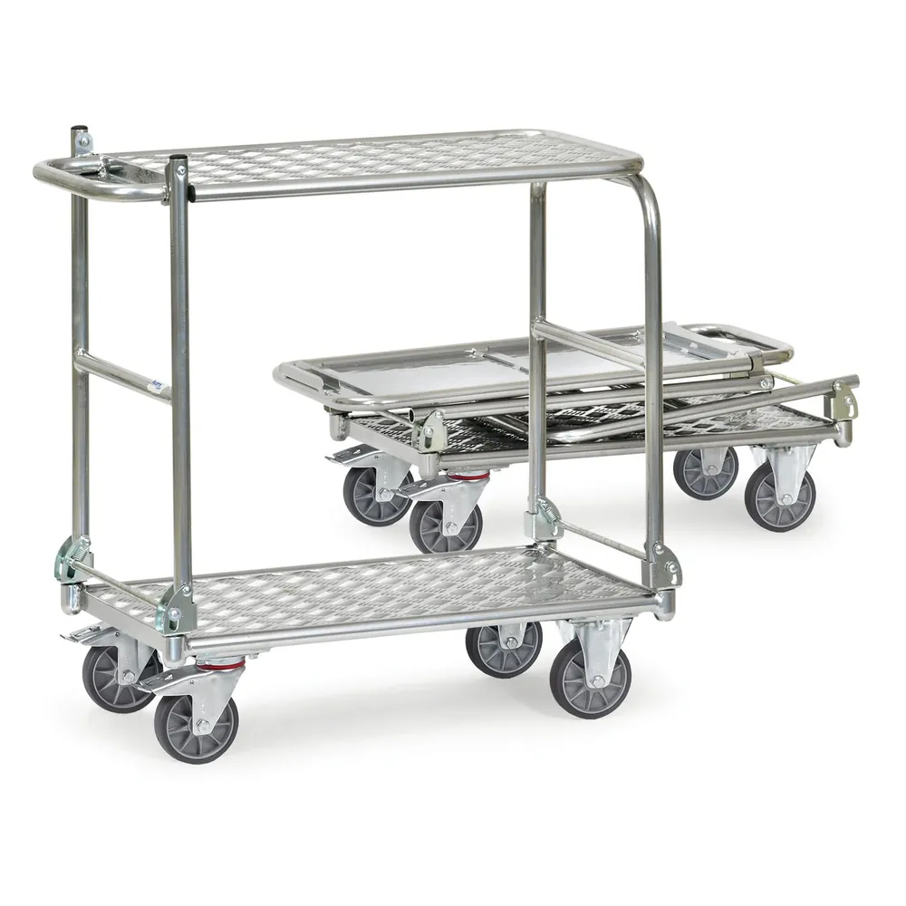 fetra® - Klappwagen KW 15, Ladefläche Aluminium, Tragkraft 200kg