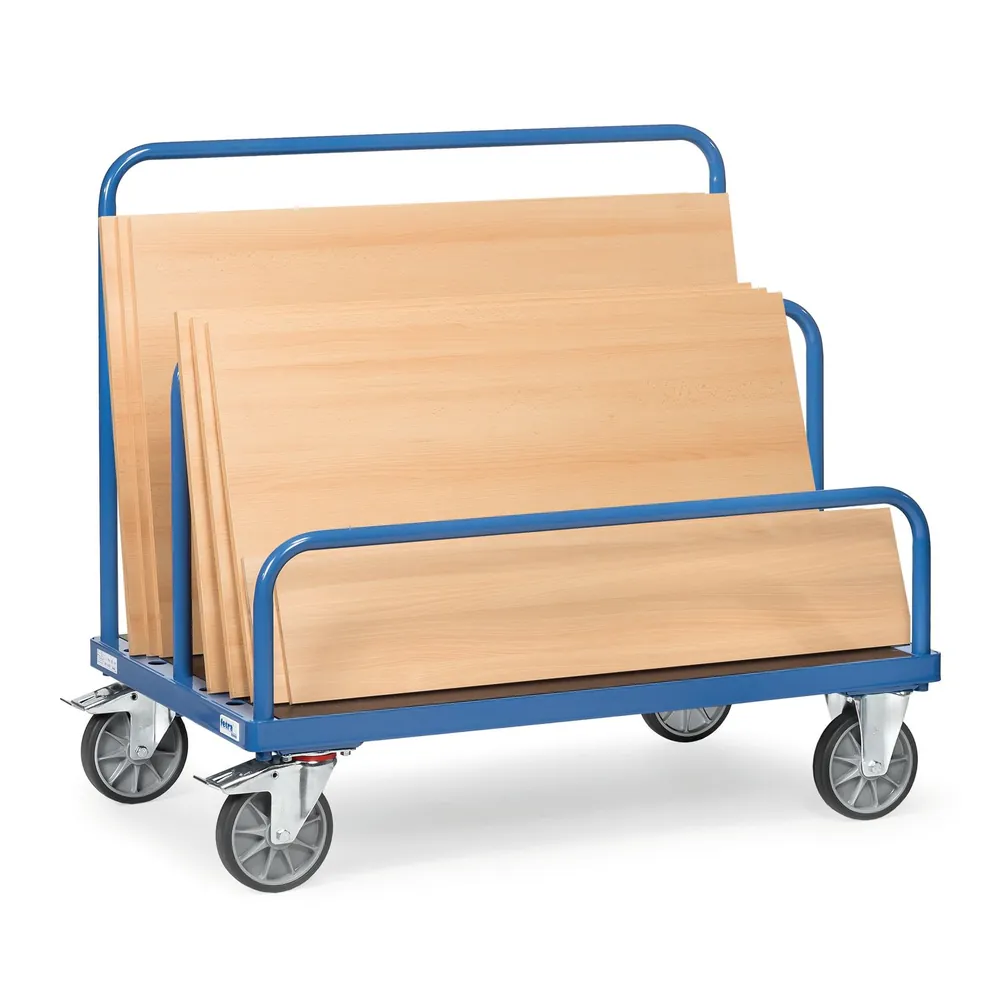 fetra® - Plattenwagen 4465-1, einseitig bestückbar, ohne Bügel, Tragkraft 1.200kg Hover Image