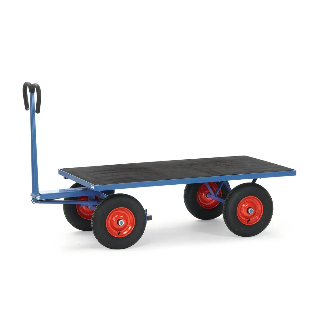 fetra® - Handpritschenwagen 6405V, Vollgummireifen, Tragkraft 1.000kg
