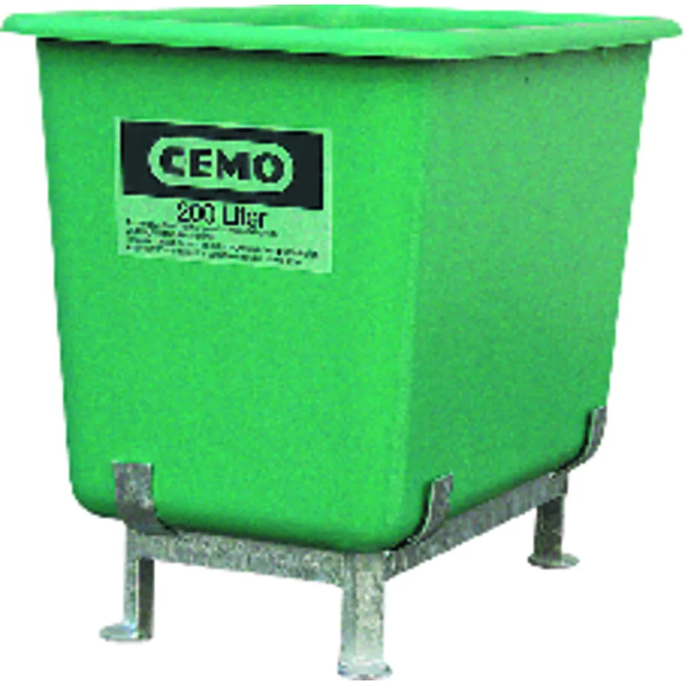 CEMO - Stahlfußgestell für Behälter 2200 l