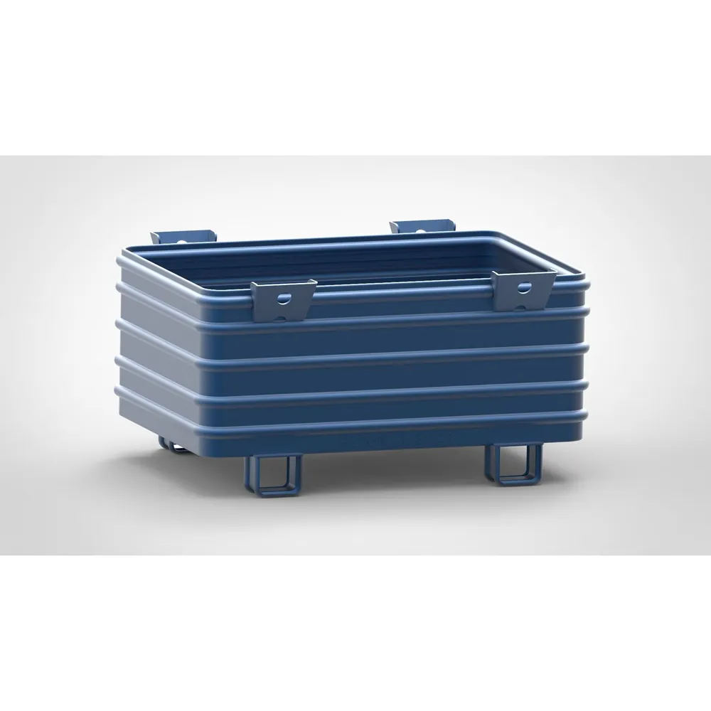 HESON® - Stapelbehälter grau 1200 x 800 x 620mm