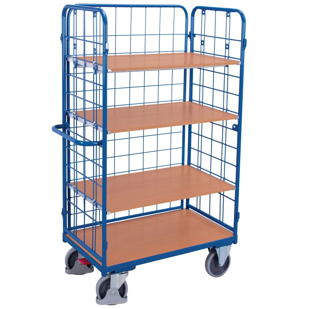 VARIOfit - Etagenwagen 500kg 3 Wand 1000 x 700mm