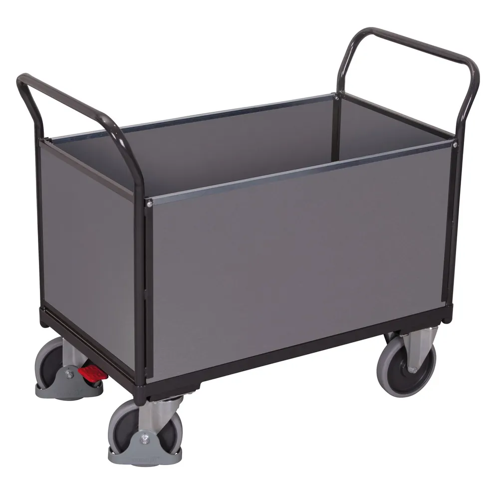 VARIOfit - Vierwandwagen mit Holz sw-700.400/AG