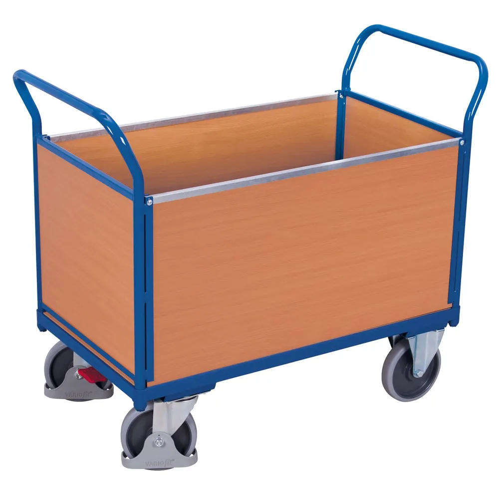 VARIOfit - Vierwandwagen 500kg 1000 x 650mm Holz