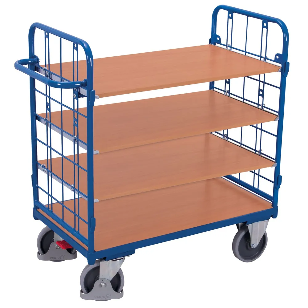 VARIOfit - Etagenwagen 500kg 1000 x 700mm 4 Böden