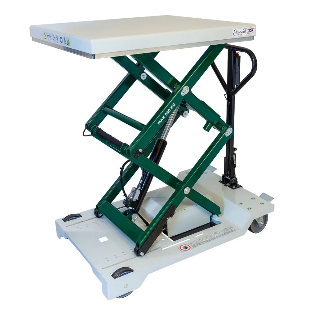Edmolift - Hubplattformwagen Doppelscheren EZD 500 B