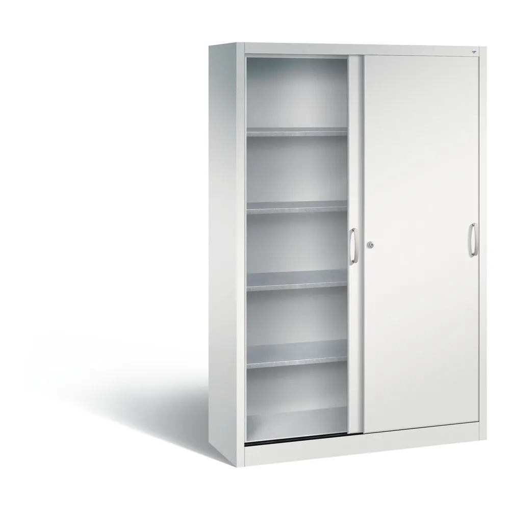C+P - Schiebetürschrank, 1950x1200x400mm, RAL 7035