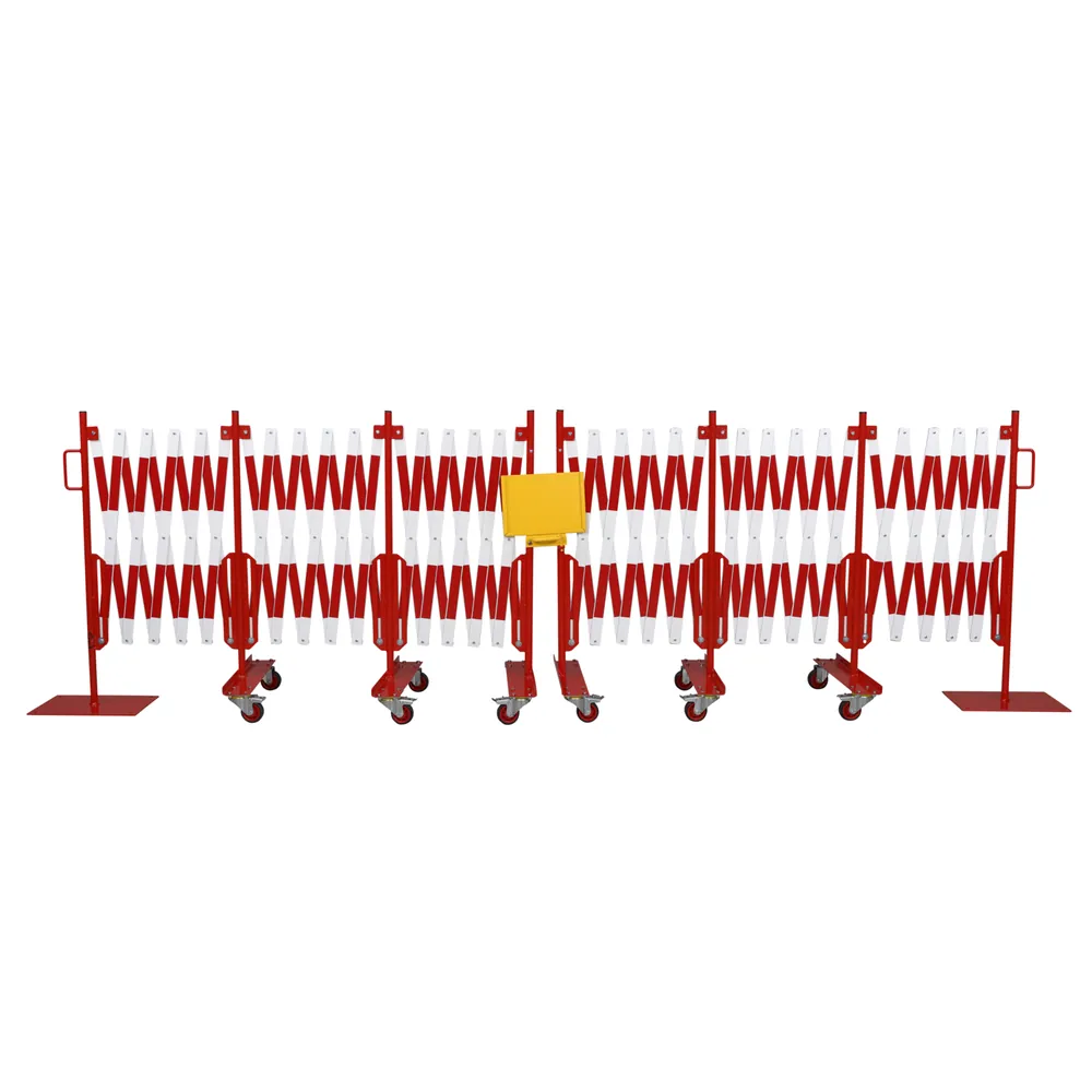 dancop - Scherengitter 8000mm rot/weiß