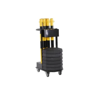 dancop - Car Stop Transportgestell KPS-TG-GS, gelb/schwarz