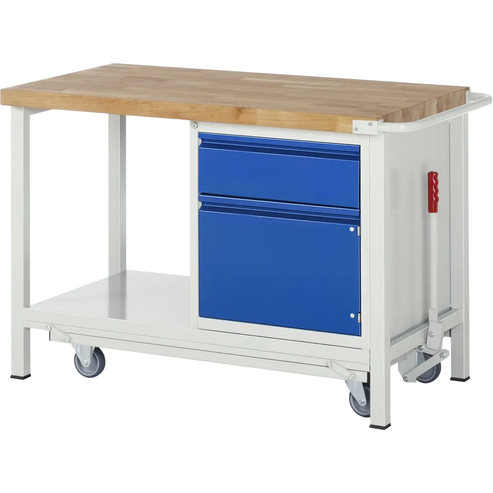 RAU. - Absenkbare Werkbank BASIC 8152I6 B1250 x T700 x H880mm Hover Image
