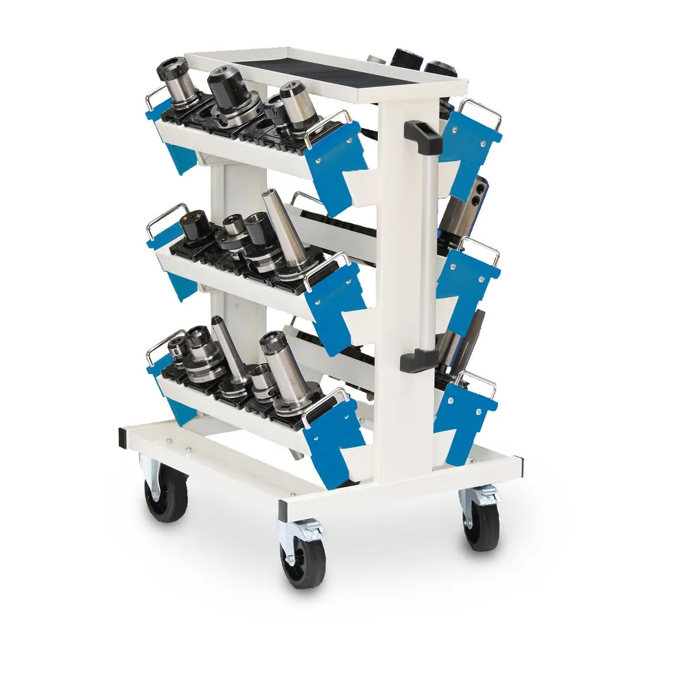 bedrunka+hirth - CNC-Transportwagen, 6 x Werkzeugaufnahmeträger 900 (WAT) Hover Image