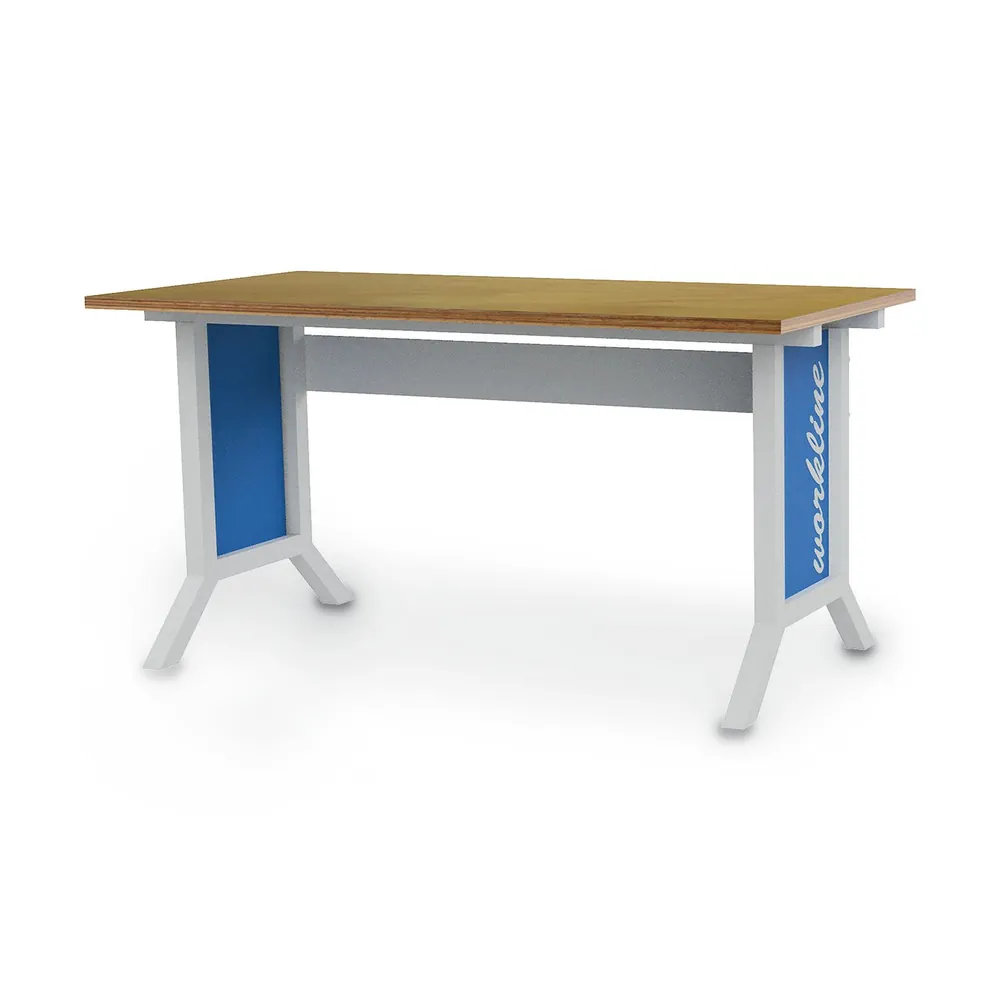 bedrunka+hirth - Workline-Arbeitstisch Breite 1500 mm, höhenverstellbar mit Klemmfeststellung, Maße in mm (B x T x H): 1500 x 750 x 735 - 1100 Hover Image