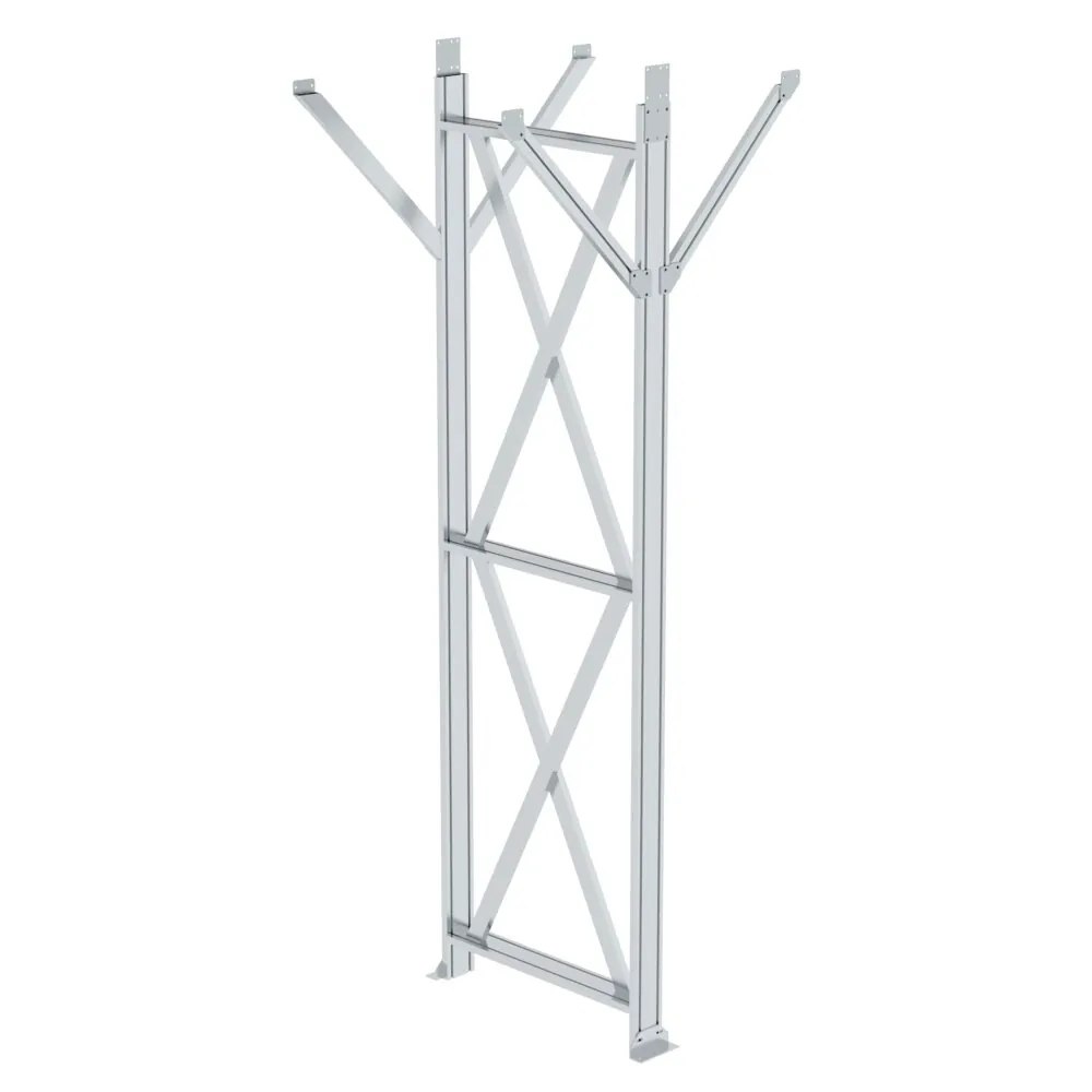 MUNK - Stützteil für Baukastensystem Laufsteganlage Plattformhöhe 2500-3000 mm