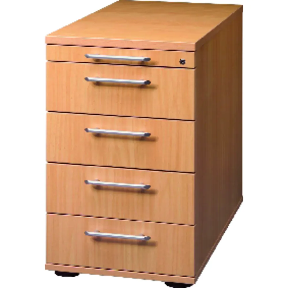 Hammerbacher - Standcontainer Buche 4 Schübe