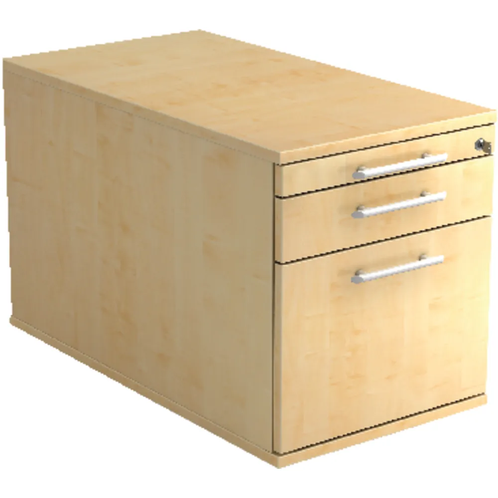 Hammerbacher - Rollcontainer TC20 42,8x80x51,2 cm Eiche