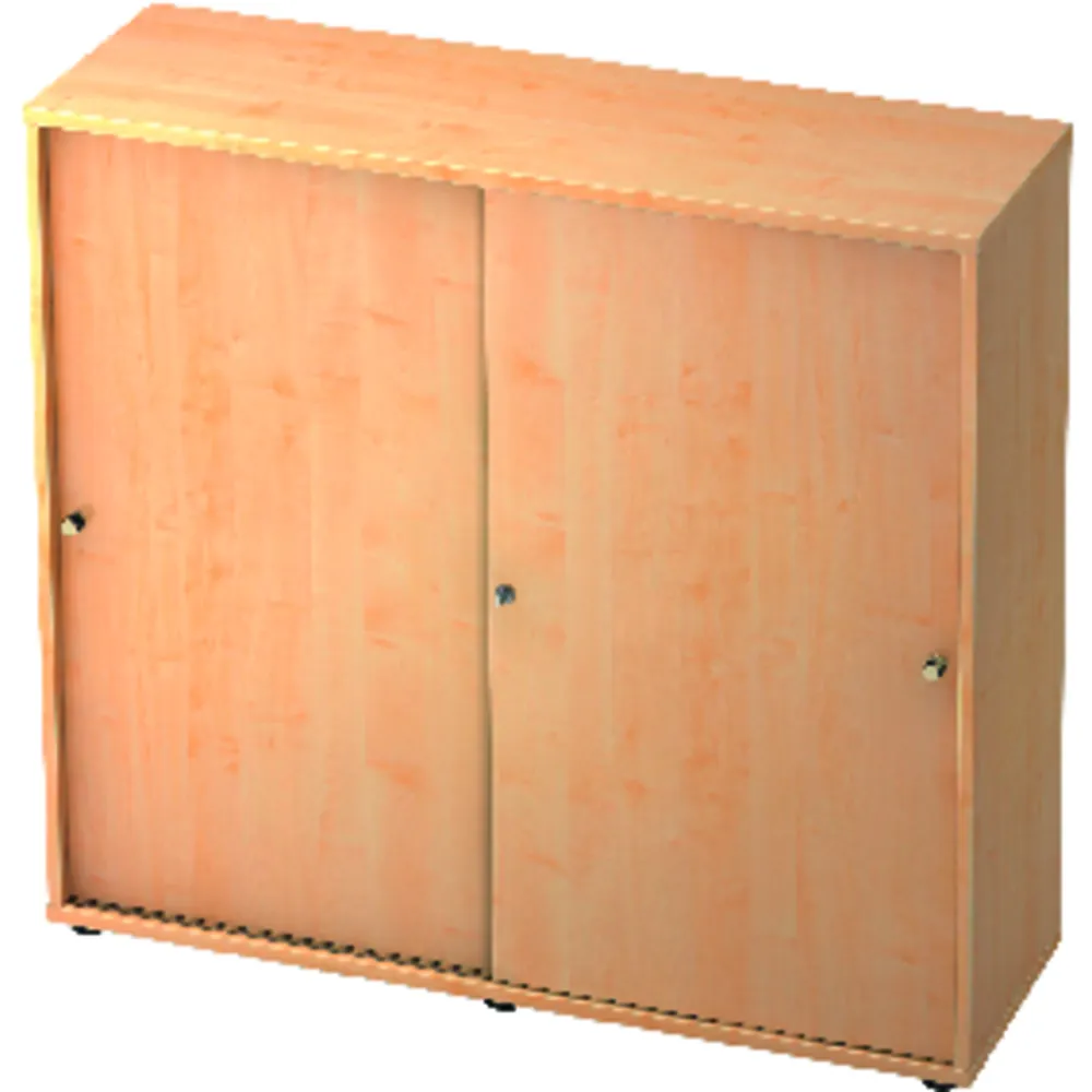 Hammerbacher - Schiebetürenschrank Weiß, 120x40x100mm