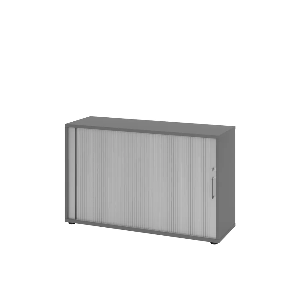 Hammerbacher - Rolladenschrank 2 Ordnerhöhen V1732S/G/S/BS