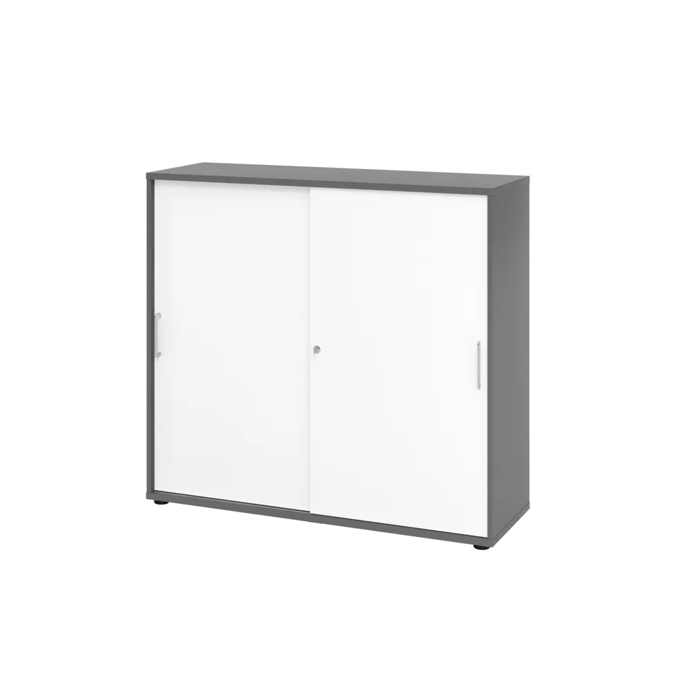 Hammerbacher - Schiebetürenschrank 3 Ordnerhöhen V1753S/G/W/BS