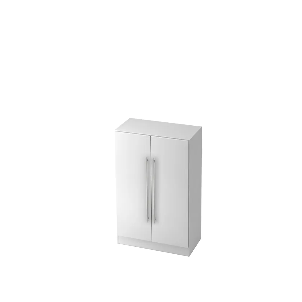 Hammerbacher - Schrank Weiß 80x42x127 cm