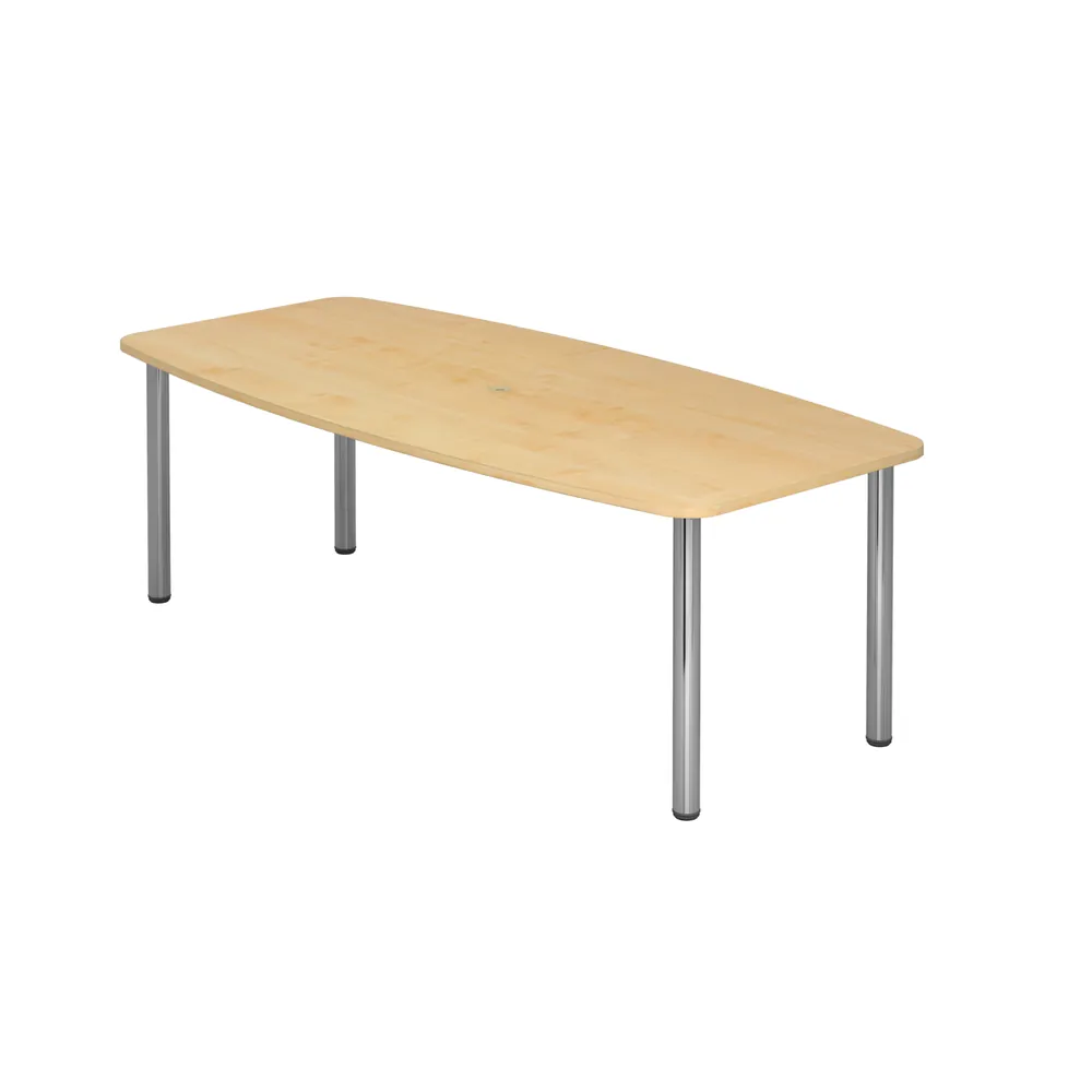 Hammerbacher - Konferenztisch 220 x 103 cm, Dekor Ahorn