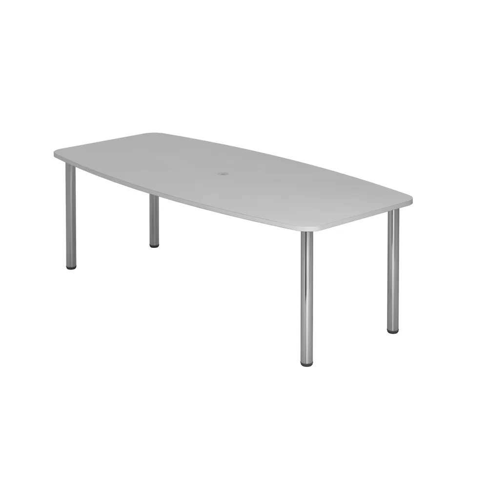 Hammerbacher - Konferenztisch 220 x 103 cm, Dekor Grau