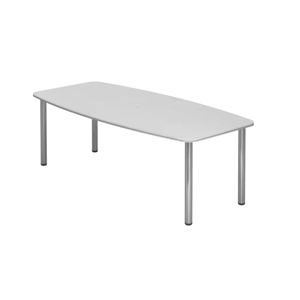Hammerbacher - Konferenztisch 220 x 103 cm, Dekor Weiss