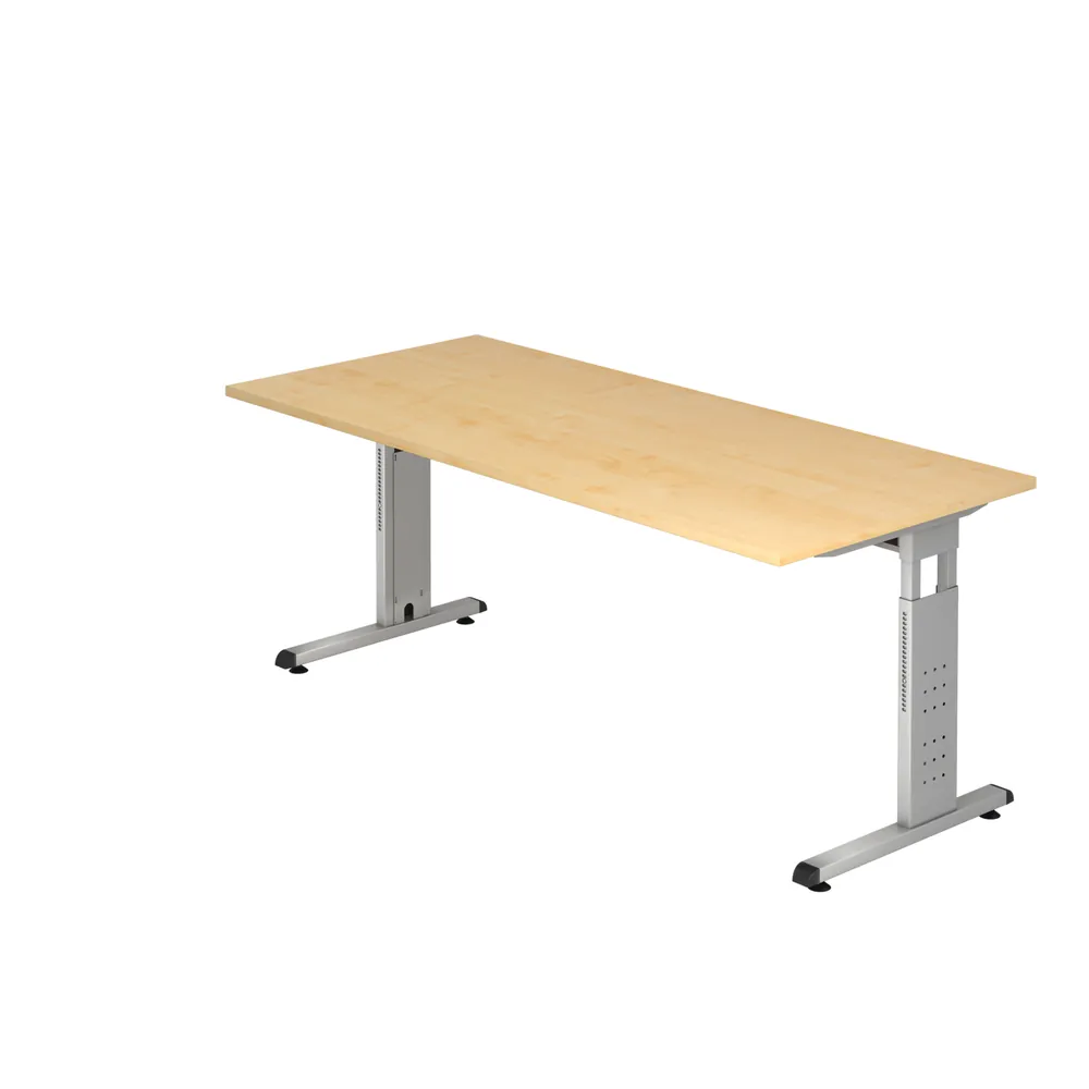 Hammerbacher - Schreibtisch Ahorn 180x80x72 cm O-Serie