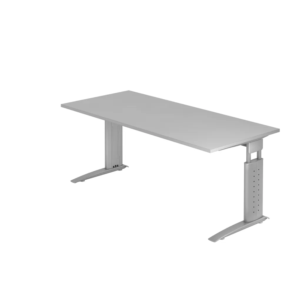 Hammerbacher - Schreibtisch US19 180x80 grau