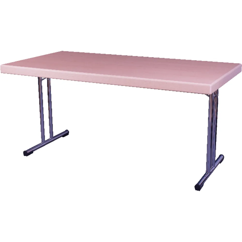 NOBRAND - Klapptisch Chrom, Buche KLT1470 DT 25mm