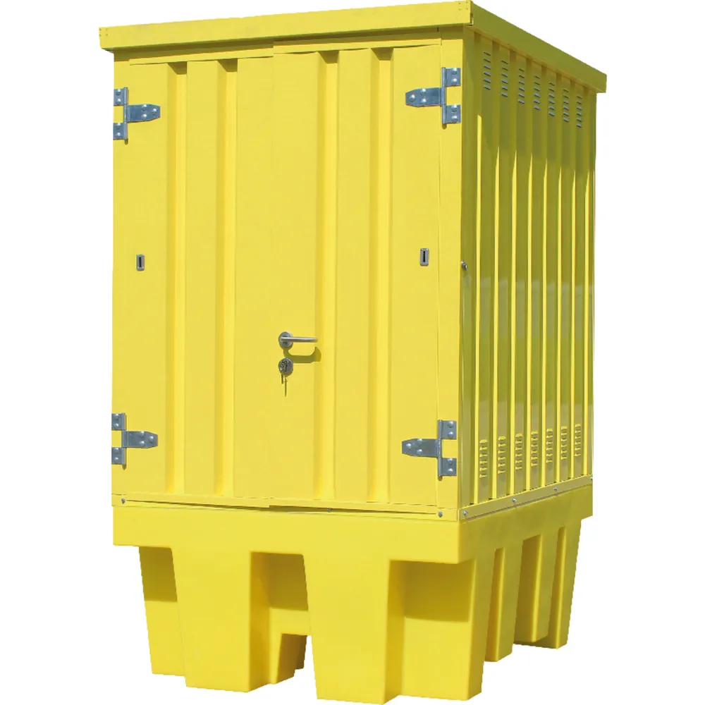 BAUER - Gefahrstoffdepot für 1 IBC, mit Flügeltüren