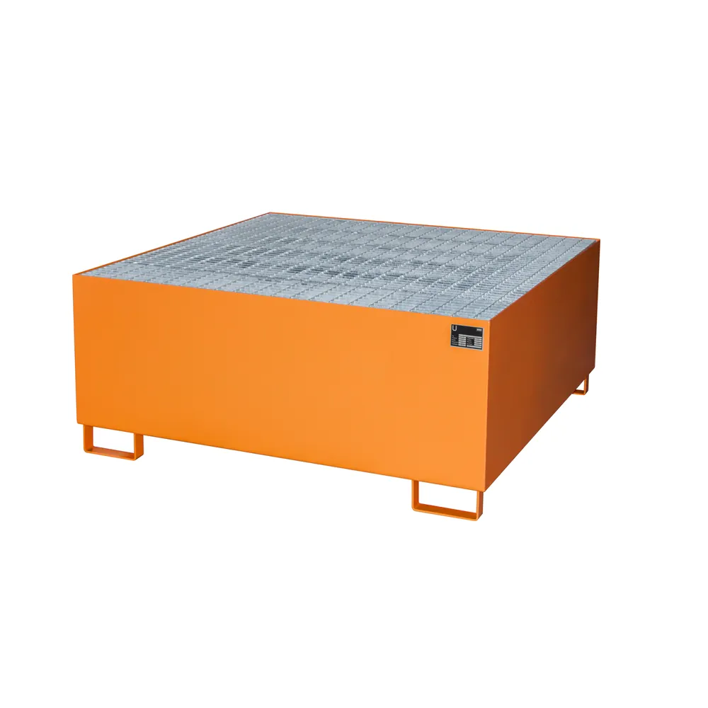 BAUER - Auffangwanne AW 1000 lackiert orange, RAL 2000