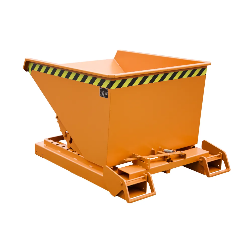 BAUER - Kippbehälter automatisch Typ 4 A 600l RAL2000