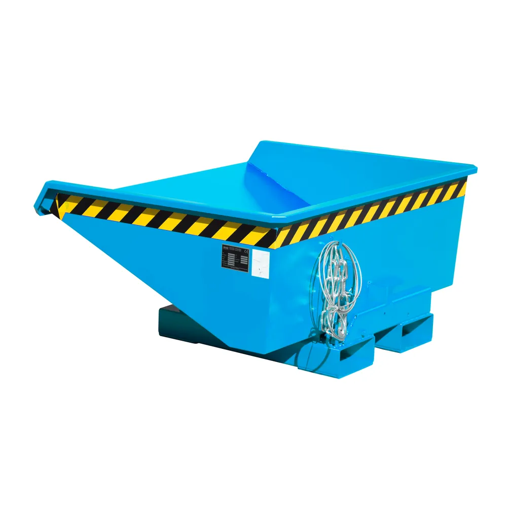 BAUER - Kippbehälter EXPO 275 blau RAL 5012