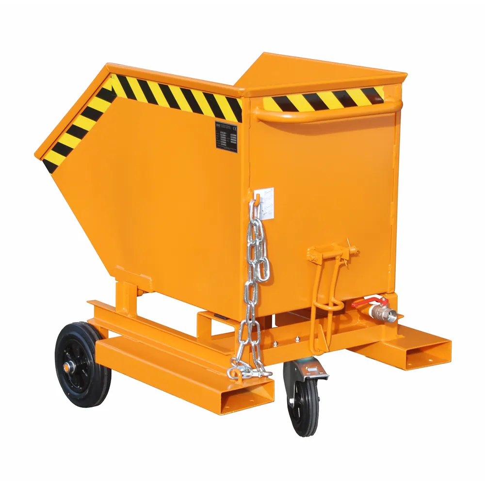 BAUER - Späne-Kastenwagen SKW-ET 250 lackiert orange Hover Image
