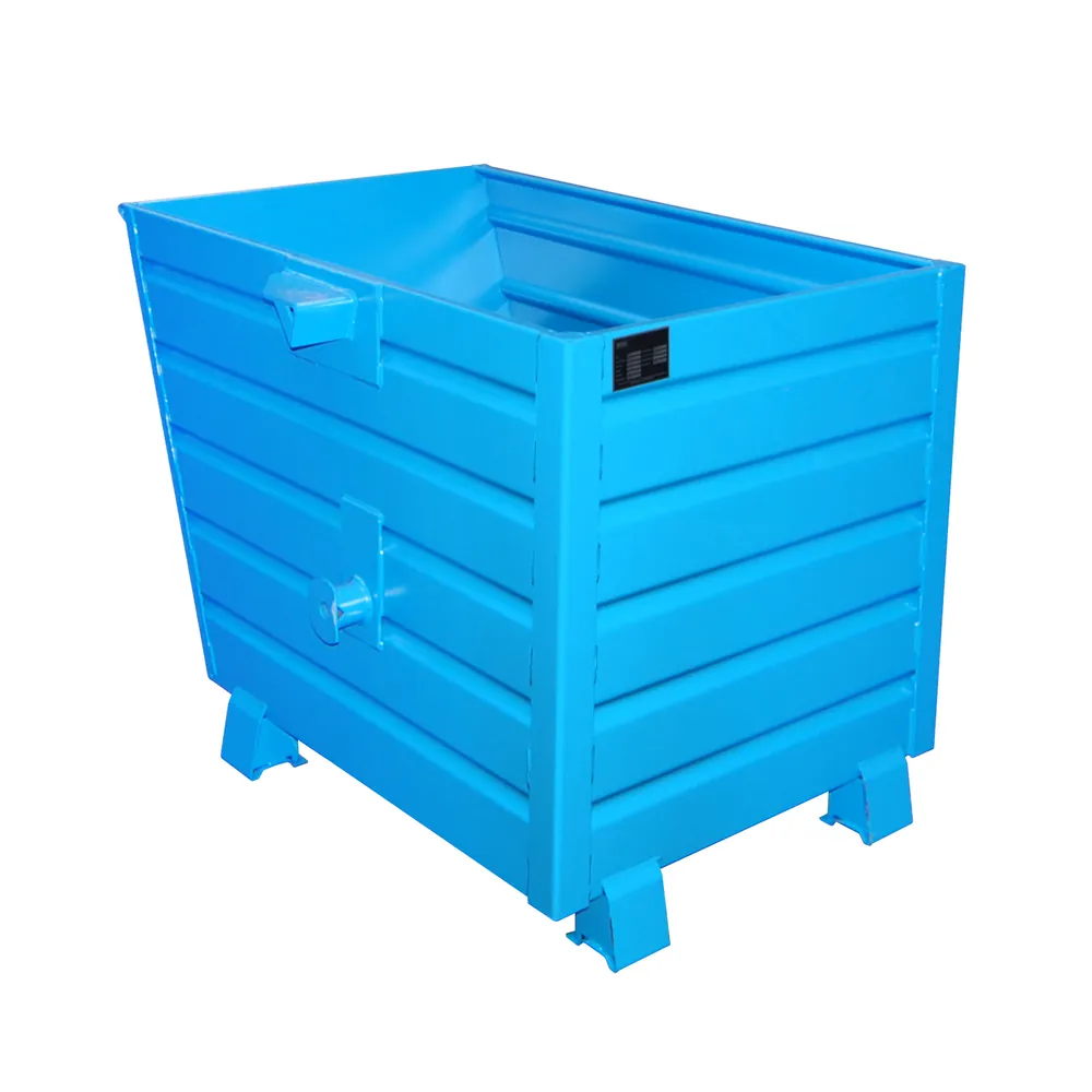 BAUER - Stapelkipper Typ BSK 70 blau RAL 5012