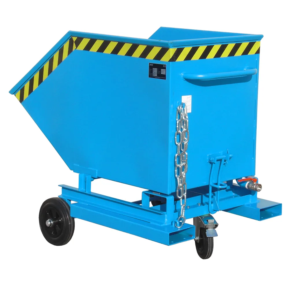 BAUER - Späne-Kastenwagen SKW-ET 400 lackiert RAL 5012 Hover Image