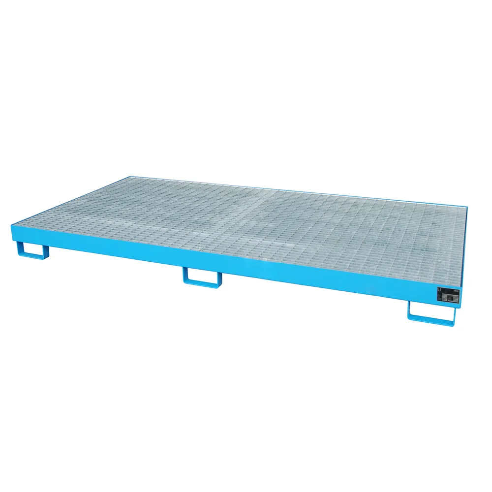 BAUER - Regalwanne m Gitterrost RW-GR 2700-1, lackiert blau