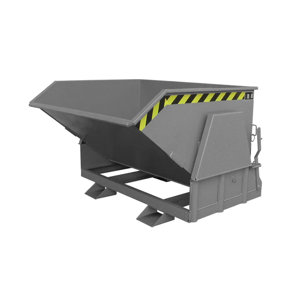BAUER - Kippbehälter BK 80 lackiert, Mausgrau