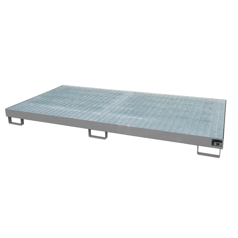 BAUER - Regalwanne m Gitterrost RW-GR 2700-1, lackiert grau