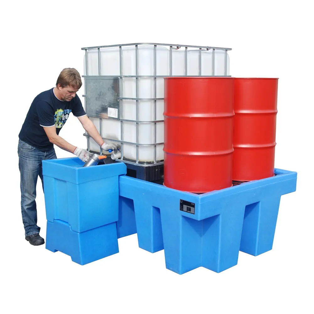 BAUER - Auffangwanne 1760 x 1350 x 710mm für 1 KTC a 1000 Liter 4520-20-0000-0