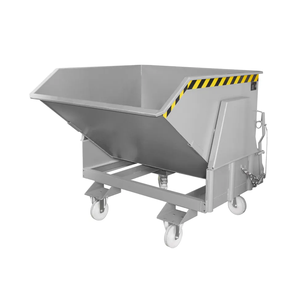 BAUER - Kippbehälter BK 100 lackiert, Mausgrau Hover Image