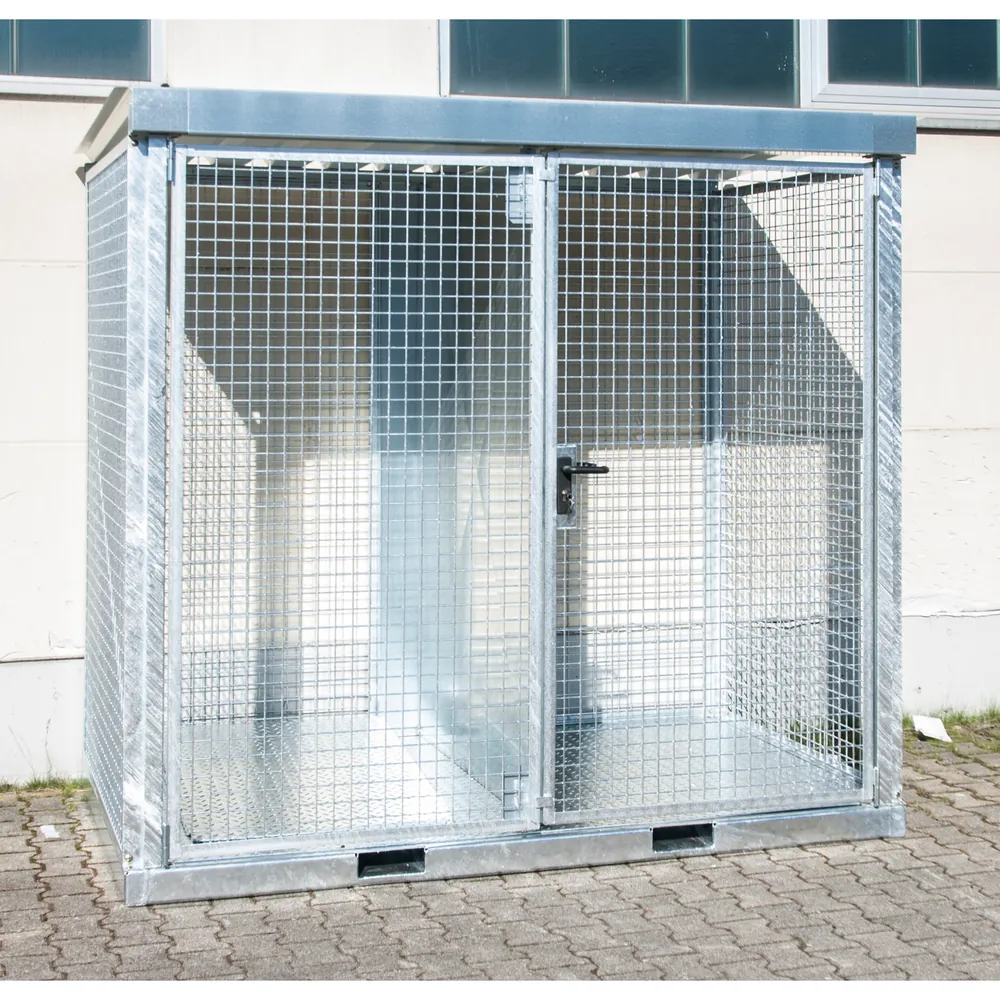 BAUER - Gasflaschen-Container 2535 x 1575 x 2260mm Hover Image