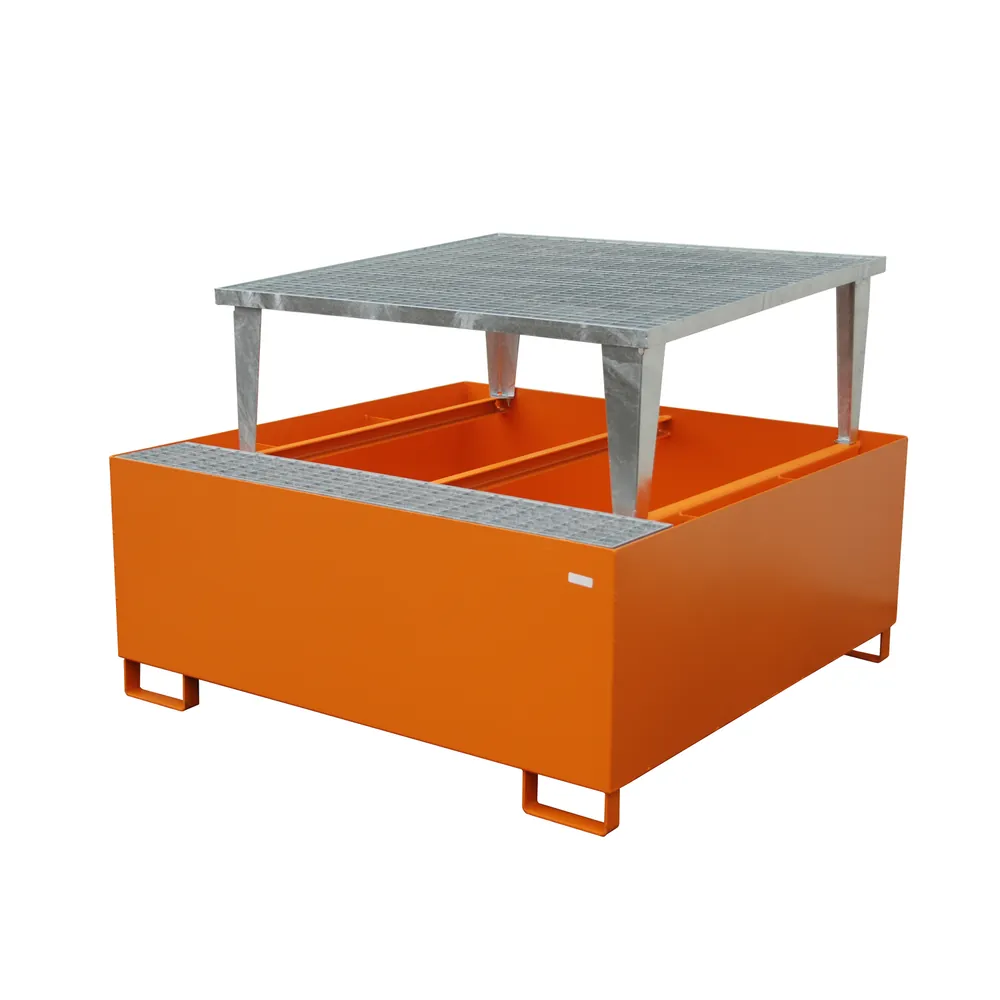 BAUER - Auffangwanne AWA 1000 lackiert orange RAL 200