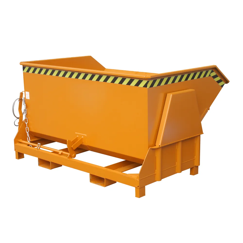 BAUER - Kippbehälter BK 150 lackiert, Gelborange