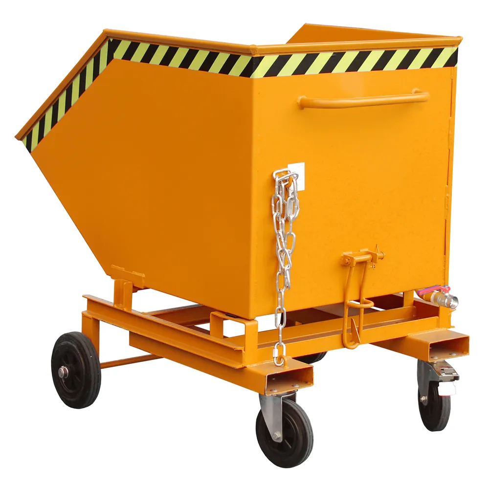 BAUER - Späne-Kastenwagen SKW-ET 600 lackiert orange